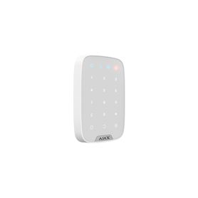 ajax keypadw  teclado táctil inalámbrico con soporte de pared color blanco42397