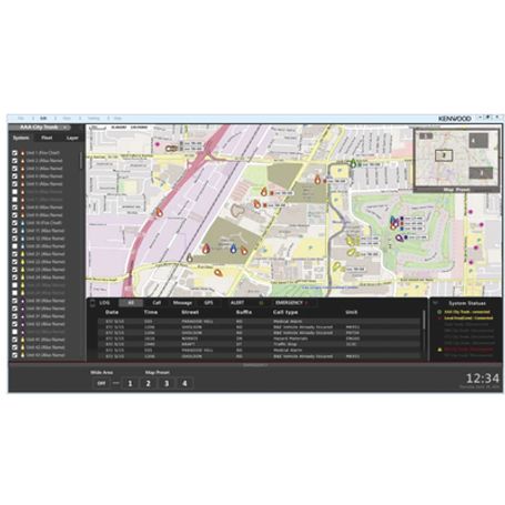 Kit Incluye Software De Despacho Localización Gps Y Grabación De Llamadas Para Kenwood