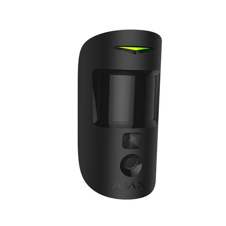 Ajax Motioncam B  Detector De Movimiento Con Verificación Fotográfica. Color Negro