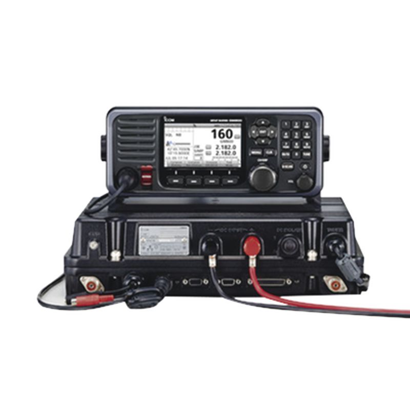 Radio Móvil Marino En La Banda De Mf/hf Cumple Con Gmdss Bajo El Requerimiento De Solas Pantalla De 4.3 Pulgadas. Incluye Micróf