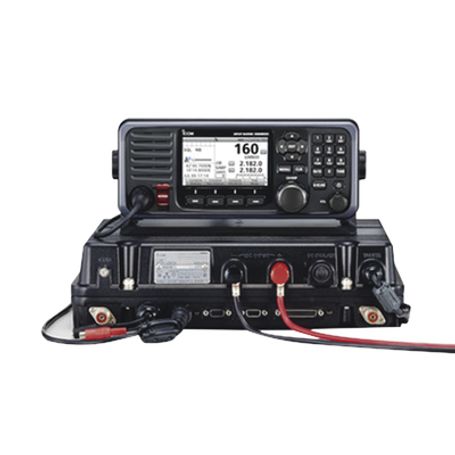 Radio Móvil Marino En La Banda De Mf/hf Cumple Con Gmdss Bajo El Requerimiento De Solas Pantalla De 4.3 Pulgadas. Incluye Micróf