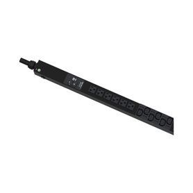 pdu g6 monitoreable mi para distribución de energia enchufe de entrada nema l2130p con 18 salidas c13 y 6 c19 de instalación ve