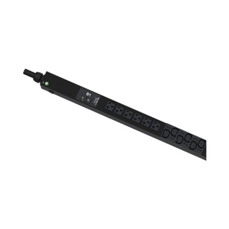 Pdu G6 Monitoreable (mi) Para Distribución De Energia Enchufe De Entrada Nema L2130p Con 18 Salidas C13 Y 6 C19 De Instalación V