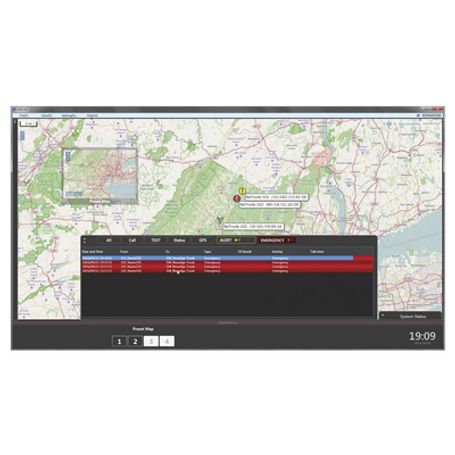 Software Base Para Gestión De Radios Kenwood. Req. Licencias De Despacho Gps Grabación De Llamadas 100 Ip Emergencias Mensajeria