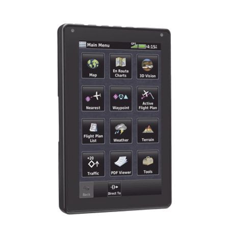 Navegador Portátil Aera 760 Muestra Información De Trafico Aéreo Y Una Excelente Visualización Por Medio De Su  Pantalla Con Vis