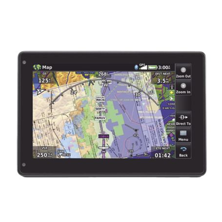 Navegador Portátil Aera 760 Muestra Información De Trafico Aéreo Y Una Excelente Visualización Por Medio De Su  Pantalla Con Vis