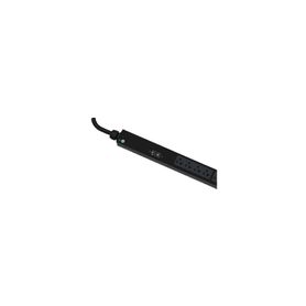 pdu g6 monitoreable mi para distribución de energia enchufe de entrada nema l530p con 24 salidas nema 520r de instalación verti