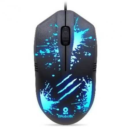 mouse usb rgb xplotion brobotix 263939 