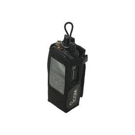 funda de nylon con clip metálico para radio icf34004400ds con display sin teclado dtmf 142898