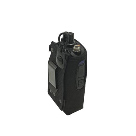 Funda De Nylon Con Clip Metálico Para Radio Icf3400/4400ds Con Display Sin Teclado Dtmf 
