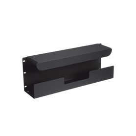 accesorio pasacables para rack estándar de 19 in 4 ur capacidad de 260 cables cat6 45 in de profundidad color negro210256