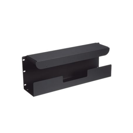 Accesorio Pasacables Para Rack Estándar De 19 In 4 Ur Capacidad De 260 Cables Cat6 4.5 In De Profundidad Color Negro