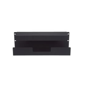 accesorio pasacables para rack estándar de 19 in 4 ur capacidad de 260 cables cat6 45 in de profundidad color negro210256