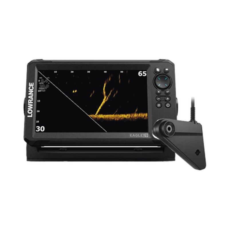 Eagle Eye 9 Ecosonda En Pantalla Horizontal Ips De 9 Pulgadas Incluye Transductor Ojo De Águila 