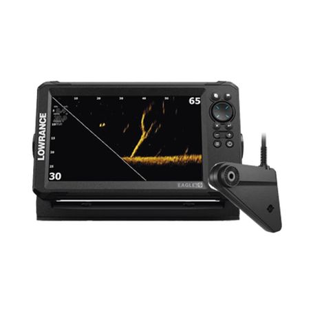 eagle eye 9 ecosonda en pantalla horizontal ips de 9 pulgadas incluye transductor ojo de águila 237890