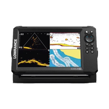 Eagle Eye 9 Ecosonda En Pantalla Horizontal Ips De 9 Pulgadas Incluye Transductor Ojo De Águila 