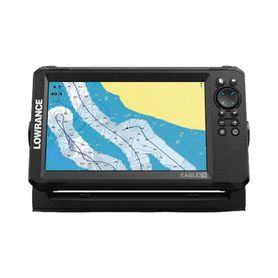 eagle eye 9 ecosonda en pantalla horizontal ips de 9 pulgadas incluye transductor ojo de águila 237890