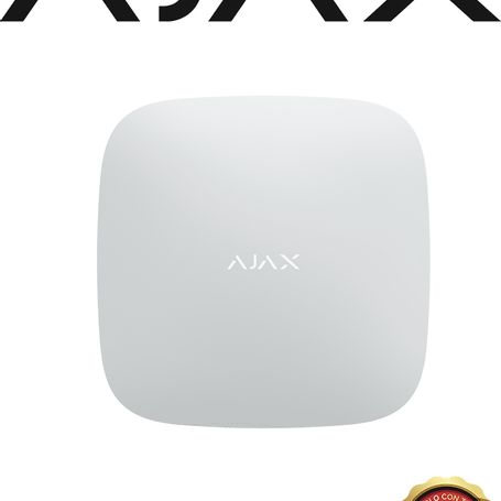Ajax Rex W  Repetidor De Senal De Radio. Color Blanco