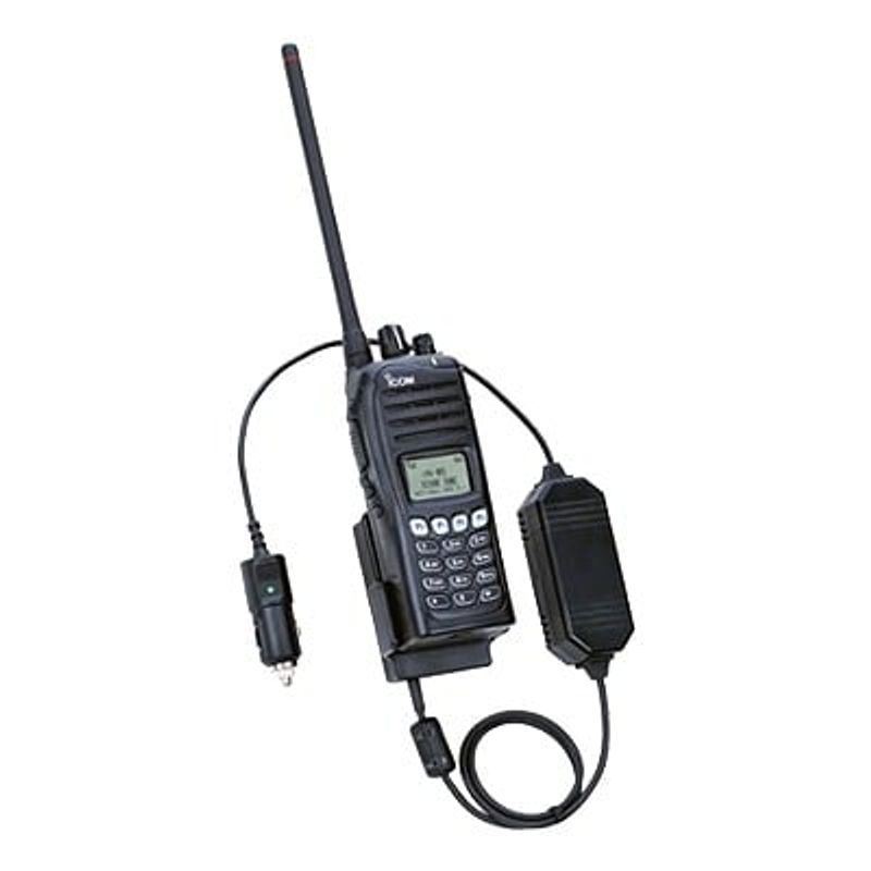 Cargador Vehicular Para Radios Serie Icf3161/4161/ds/dt Y Icf3261/4261/ds/dt Con Baterias Bp232n H Wp