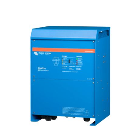 Quattro 48/10000/140100/100 230v / Inversor Cargador De Onda Pura / Entrada 48 Vcc / Salida 8000 W 230 Vca  60 Hz