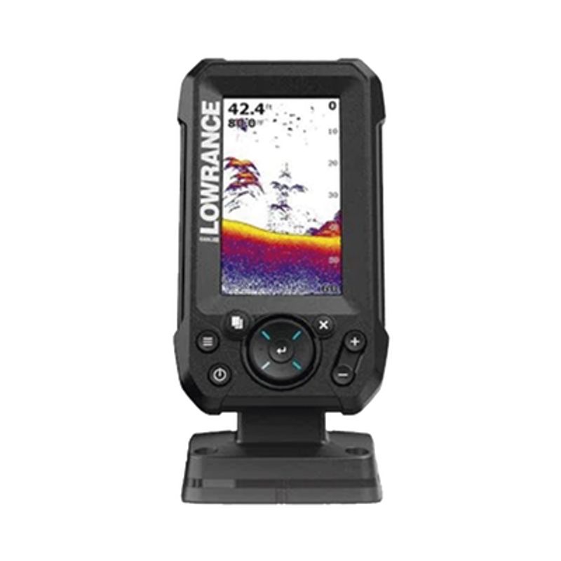 Eagle4x Ecosonda En Pantalla Horizontal Ips De 4 Pulgadas Incluye Transductor Tipo Bala