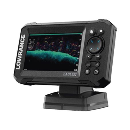 Eagle5 Ecosonda En Pantalla Horizontal Ips De 5 Pulgadas Incluye Transductor Skimmer 50/200 Khz