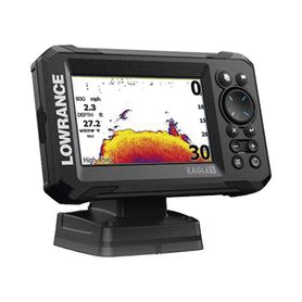 eagle5 ecosonda en pantalla horizontal ips de 5 pulgadas incluye transductor skimmer 50200 khz237867