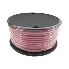 rollo de cable grado marino calibre 12 en color rojo de 100 pies 3048 m