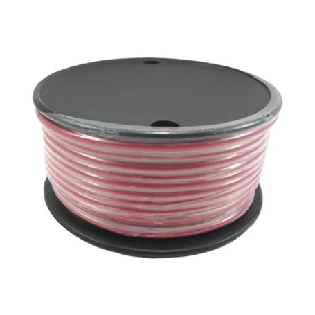 rollo de cable grado marino calibre 12 en color rojo de 100 pies 3048 m