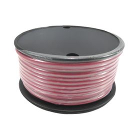 rollo de cable grado marino calibre 14 en color rojo de 100 pies 3048 m
