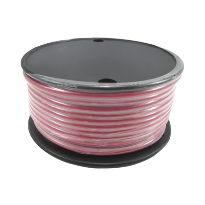Rollo De Cable Grado Marino Calibre 16 En Color Rojo De 100 Pies (30.48 M).