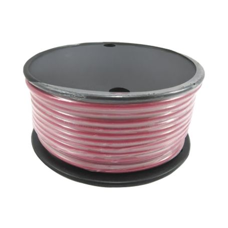 rollo de cable grado marino calibre 16 en color rojo de 100 pies 3048 m