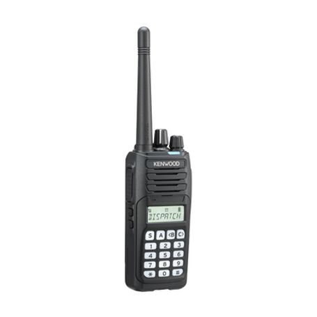 radio portátil vhf 136174 mhz digital dmranalógico dtmf ip67 5 watts 260 canales roaming encriptación gps inc antena bateria ca