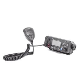 radio móvil marino icom color negro clase d dsc tx 156025  157425 mhz rx 156050  163275 mhz sin gps interconstruido 25w de pote