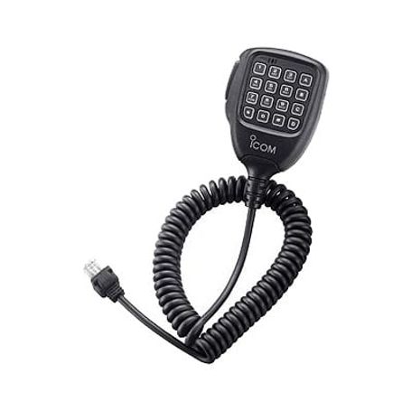 micrófono de mano estándar con teclado dtmf