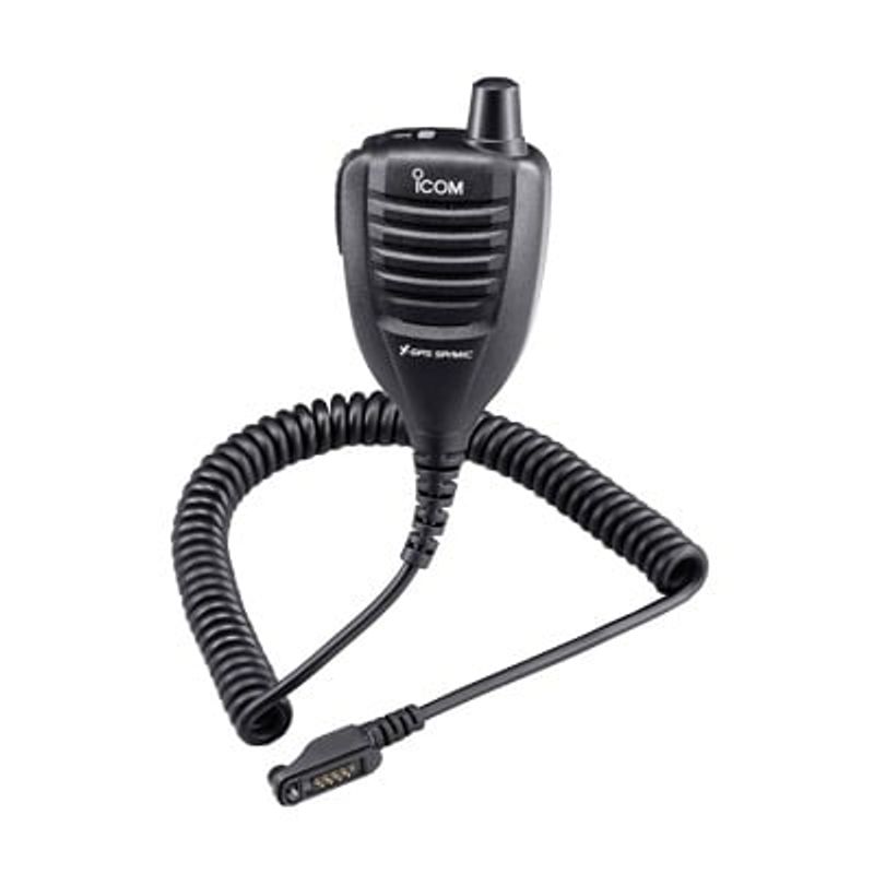 Micrófono De Solapa Con Antena De Gps. Para Radios Digitales Idas. F3161s/3161t/d F4161s/4161td.