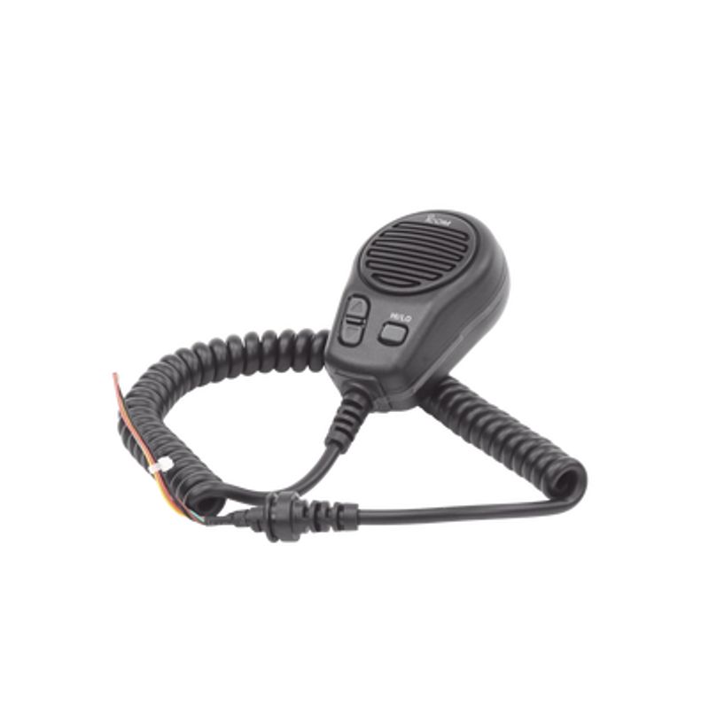 Micrófono Color Negro Para Radios Icm324/324g  