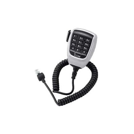micrófono de uso rudo con teclado dtmf para radios móviles icom