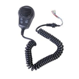 micrófono color negro para radio icm424 y icm424g