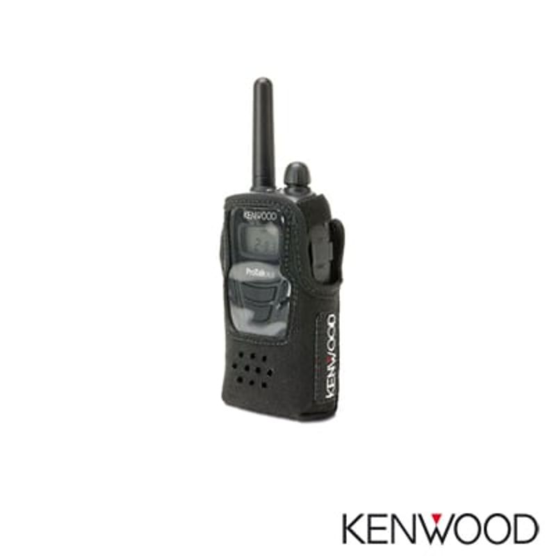Funda De Nylon Con Frente Parcial Transparente Para Radios Tk3130 Y Tk3230.