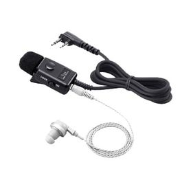 micrófono audifono de solapa con inserto de oido para ip100h
