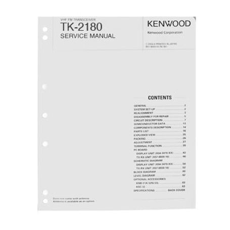manual técnico para tk2180k