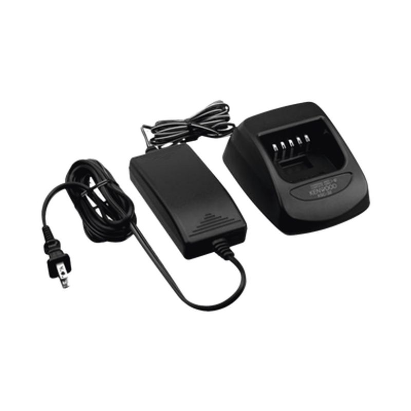Cargador Rápido De Escritorio Para Baterias Knb31a/ Knb32n/ Knb33l/ Knb43l/ Knb47l/ Knb48l/ Knb50nc.