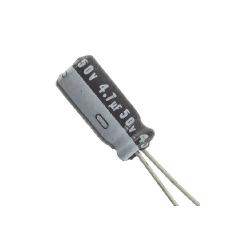 Capacitor Electrolitico De Aluminio Radial De 4.7 Μfd 50 Vcc 105 °c 5 X 11.7 Mm.