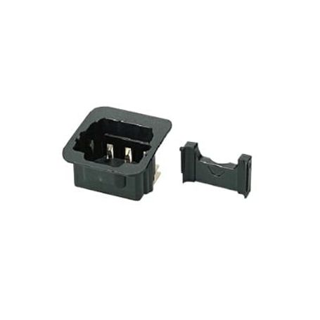 cup adaptador para cargar bateria del radio icm1v en cargador bc119n o bc121n 