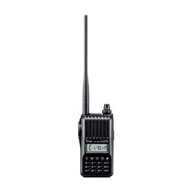 radio portátil doble banda para aficionados 55w 207 canales de memoria pantalla alfanumerica de 5 caracteres incluye bateria ca