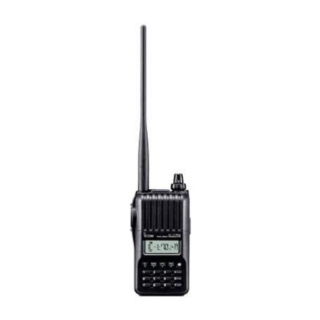radio portátil doble banda para aficionados 55w 207 canales de memoria pantalla alfanumerica de 5 caracteres incluye bateria ca