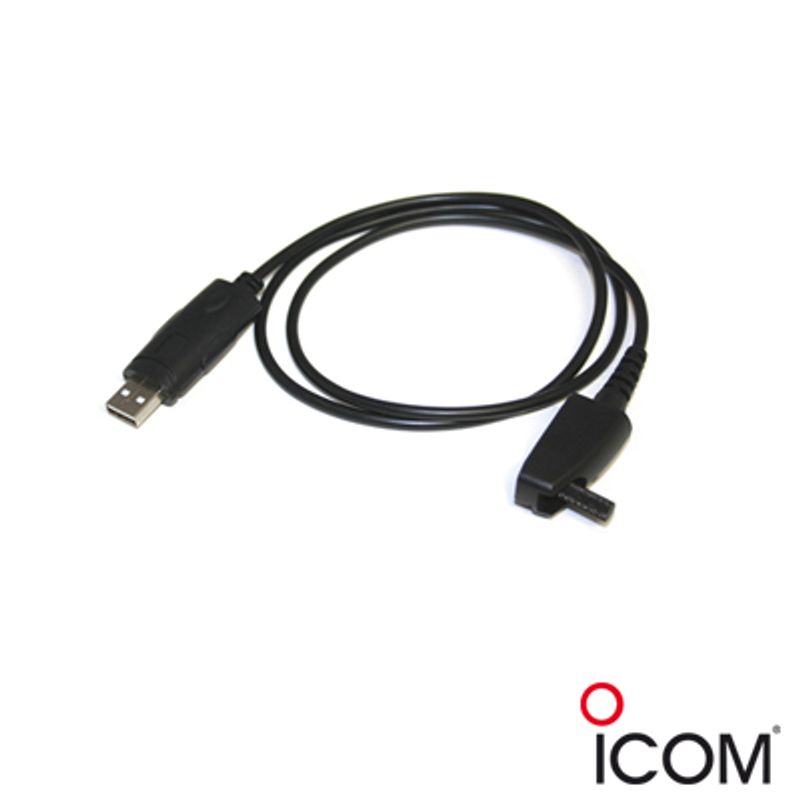 Cable De Programación Radios Icom Con Adaptador Usb.  Icf50/60 F50v/f60v F3061/4061 3161/4161/d.