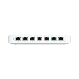 unifi switch ultra administrable 8 puertos gbe  1 puerto poe in y 7 puertos poe wattaje depende de fuente o poe in hasta 42w no