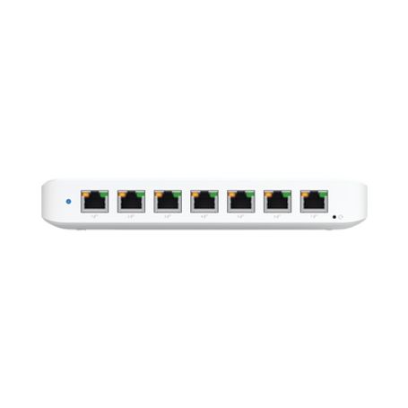 Unifi Switch Ultra Administrable 8 Puertos Gbe / (1) Puerto Poe In Y (7) Puertos Poe/ Wattaje Depende De Fuente O Poe In Hasta 4